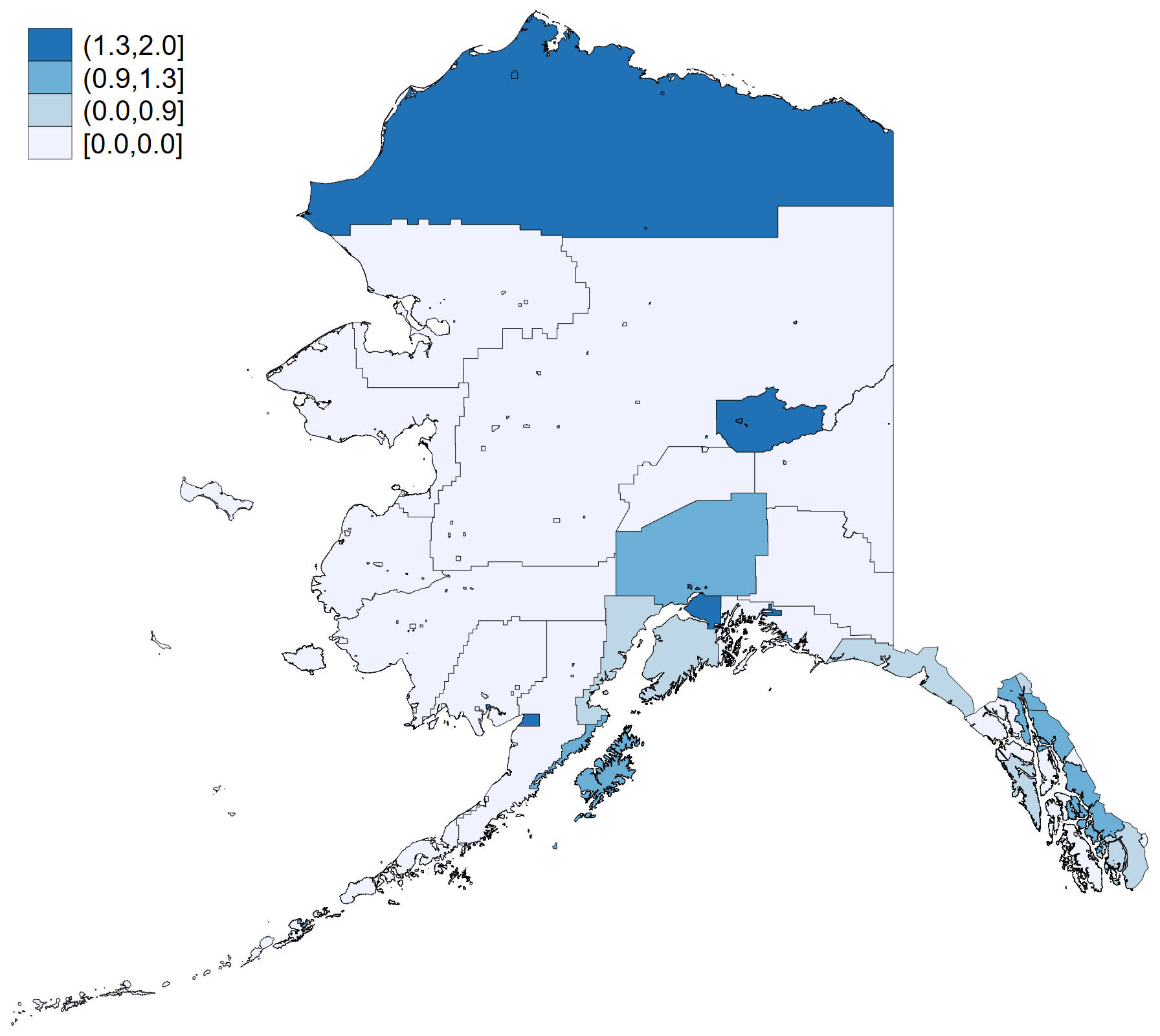 Alaska property tax map