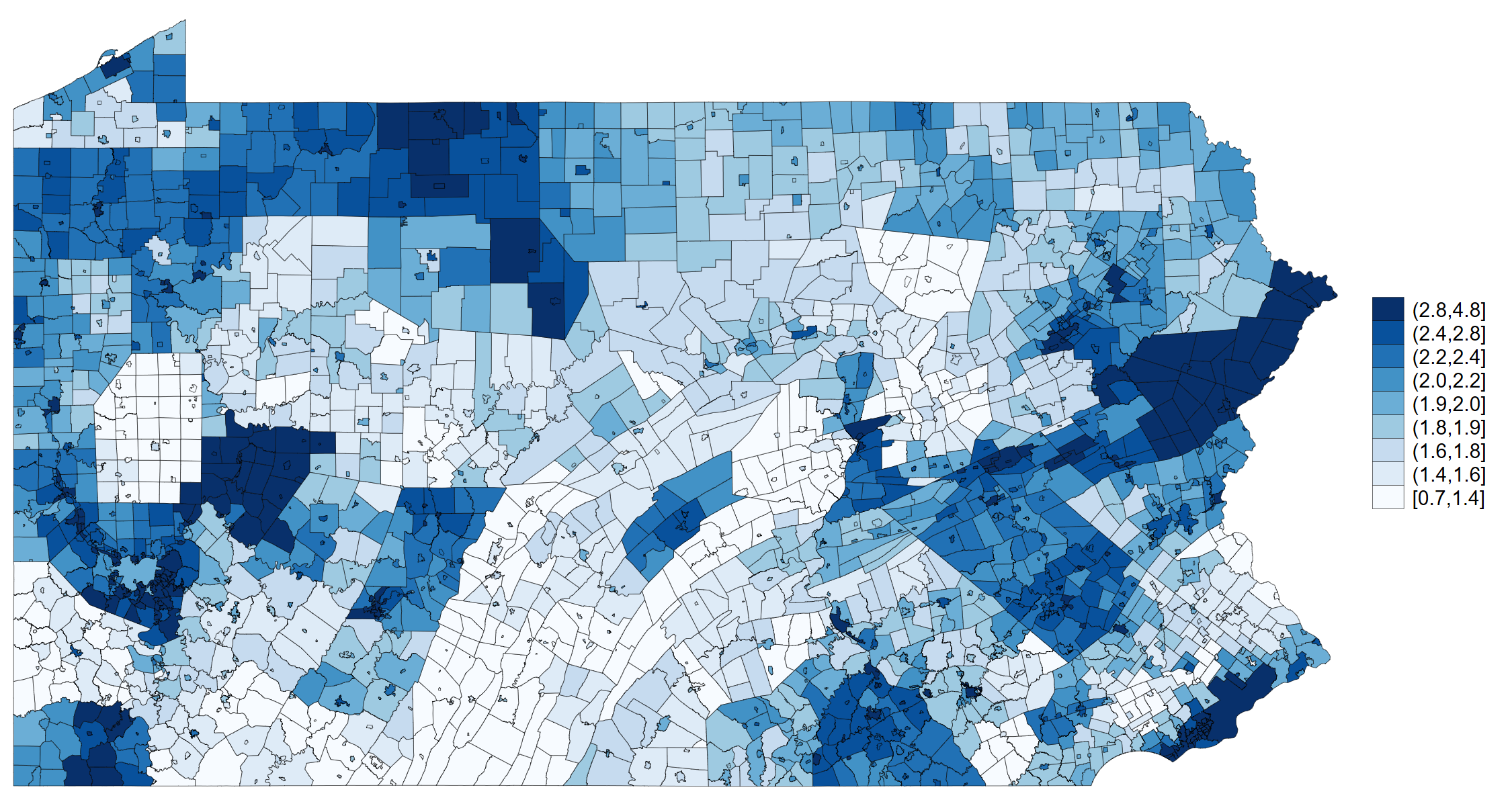 Pennsylvania property tax map